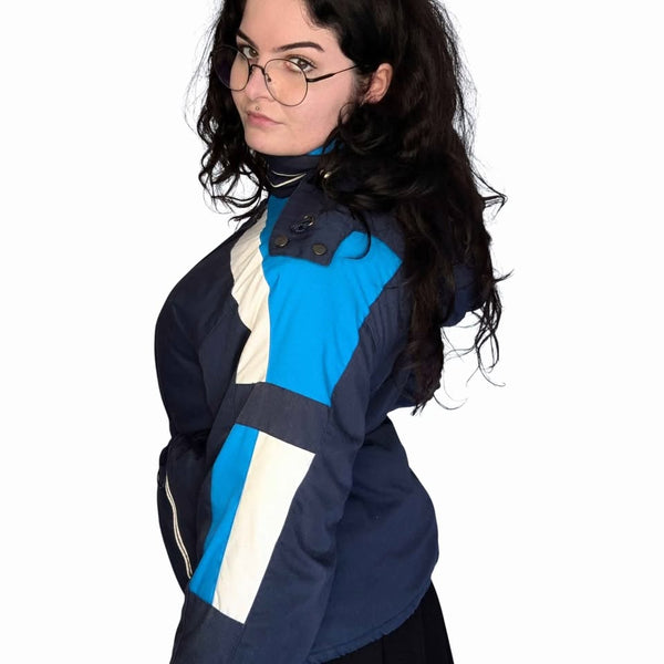1980's Vintage Blue Ski Jacket