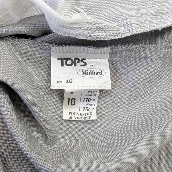 1970's Vintage Deadstock Light Grey Pants