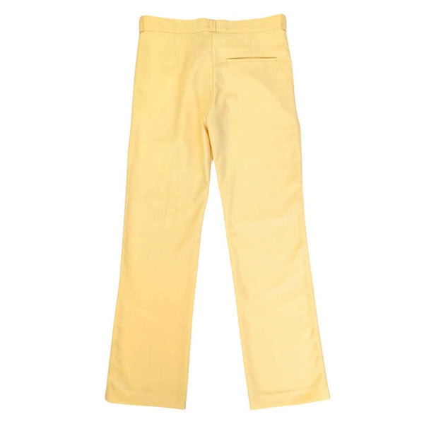 1970's Vintage Deadstock Pastel Yellow Pants