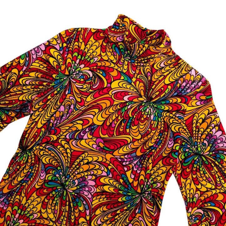 1960's Vintage Rainbow Psychedelic Corduroy Mini Dress! – Kitsch Vintage