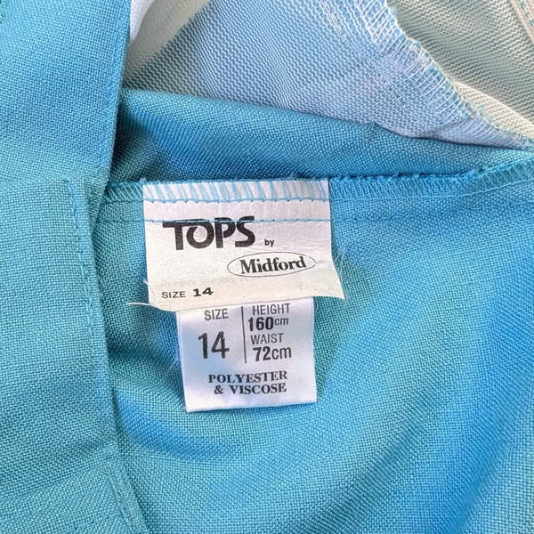 1970's Vintage Deadstock Sky Blue Pants