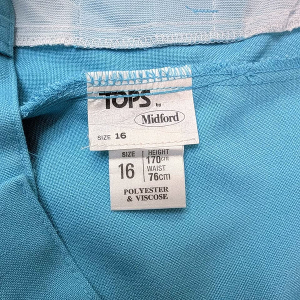 1970's Vintage Deadstock Sky Blue Pants