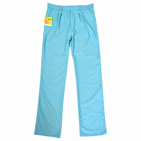 1970's Vintage Deadstock Sky Blue Pants