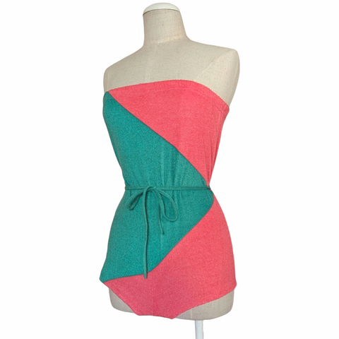 1970's Vintage Terry Towelling Playsuit