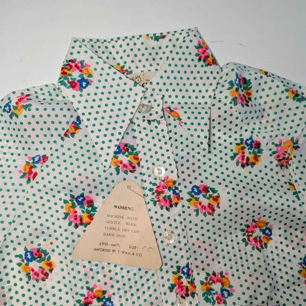 1970's Deadstock Vintage Crop Top