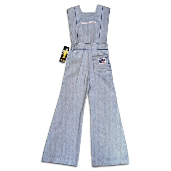 1970s Deadstock Vintage Australian Environmentalist Flared Overalls