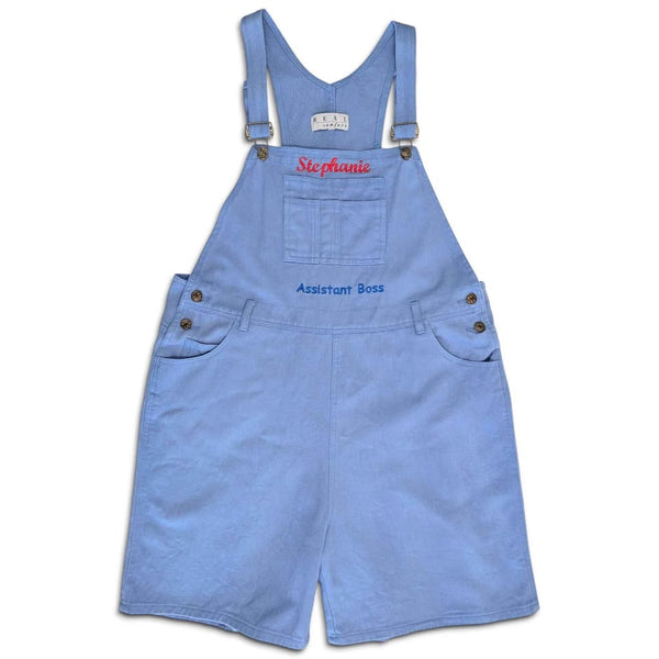 1990's Vintage "Assistant Boss" Denim Overalls