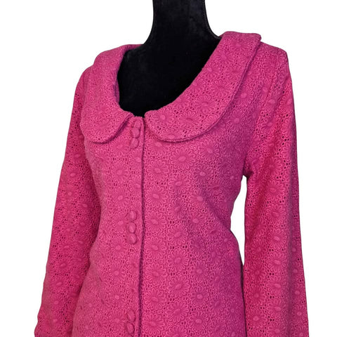1960's Vintage Hot Pink Coat