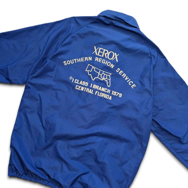 1979 Vintage Xerox Company Issued Florida Mens Windbreaker Jacket