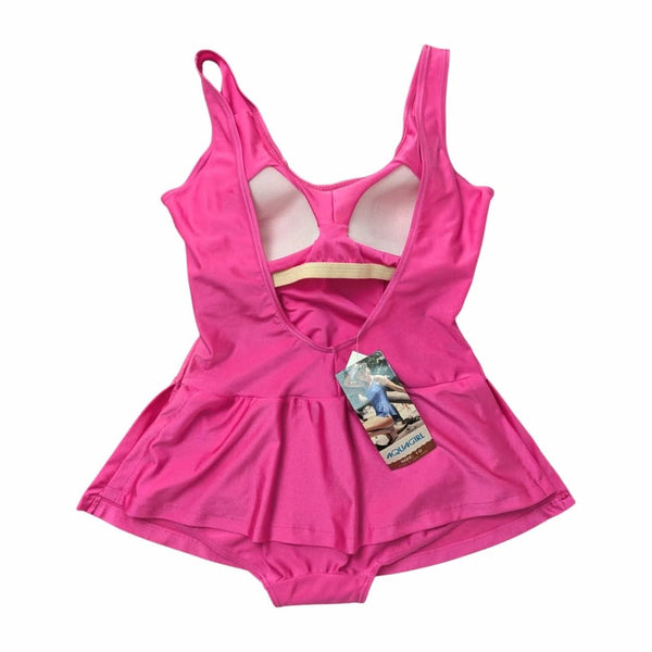 1970's Deadstock Vintage Hot Pink Swimsuit