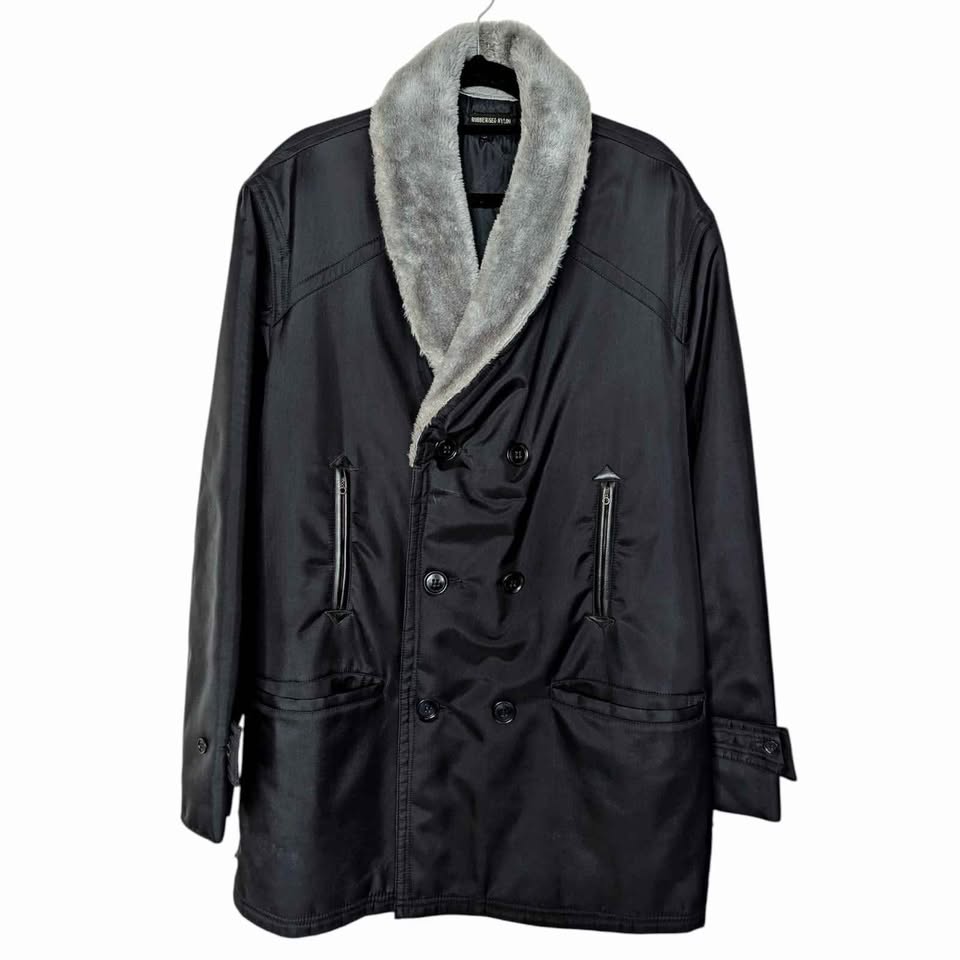 1960's Vintage Black Men's Coat