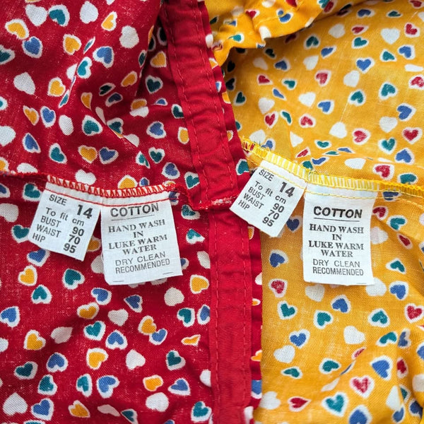 1970's Vintage Cotton Playsuit Set