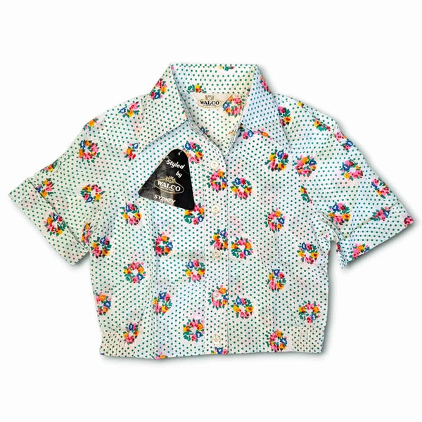 1970's Deadstock Vintage Crop Top