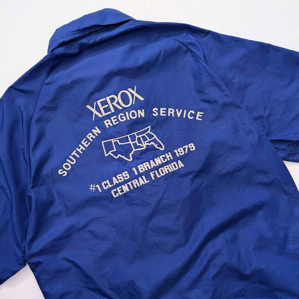 1979 Vintage Xerox Company Issued Florida Mens Windbreaker Jacket