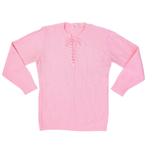60's / 70's Vintage Pink Knit Sweater