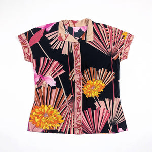 60's / 70's Vintage Floral Shirt kitsch-vintage.myshopify.com