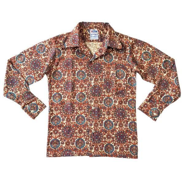 1970's Vintage Paisley Shirt Deadstock - Style #3