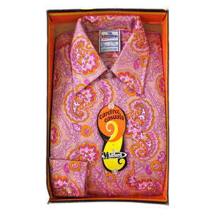 1970's Vintage Paisley Shirt Deadstock - Style #7 Kitsch Vintage