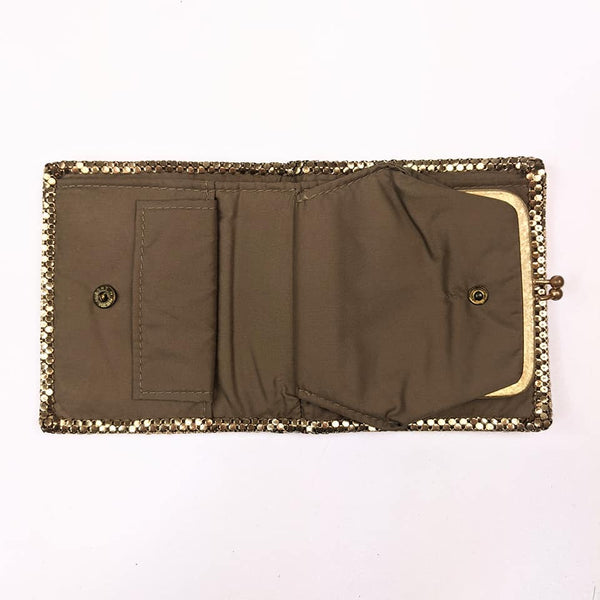 Vintage Genuine Oroton Glomesh Gold Wallet