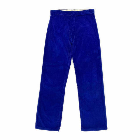 1970's Vintage Deadstock Royal Blue Cordoury Pants