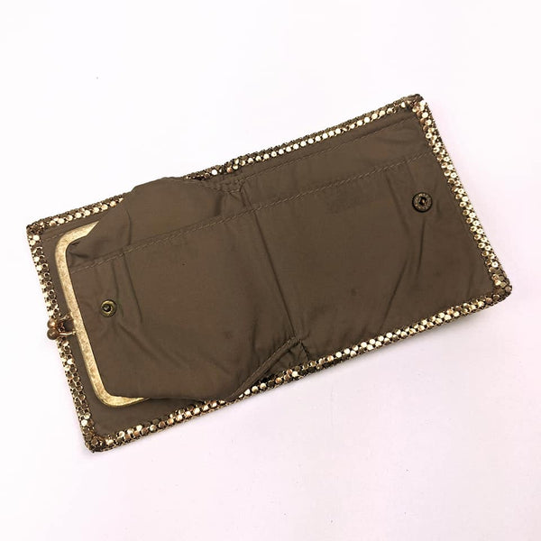 Vintage Genuine Oroton Glomesh Gold Wallet