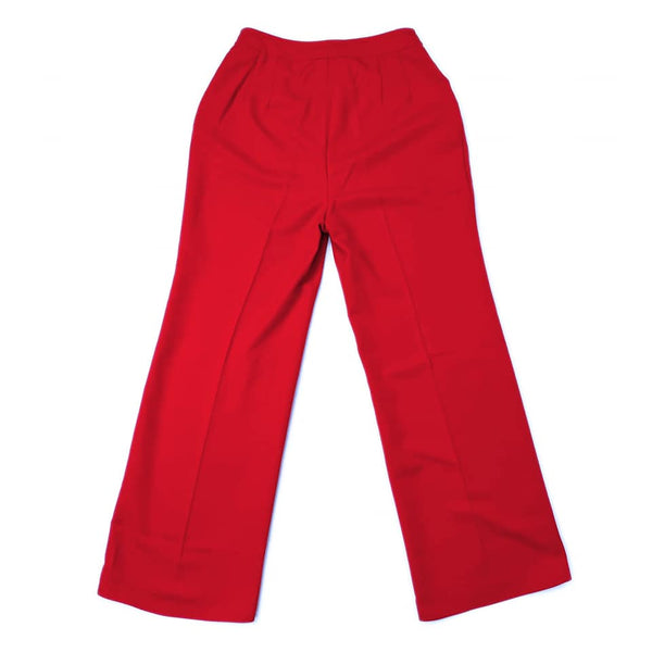 70's Vintage Red High Waisted Pants kitsch-vintage.myshopify.com