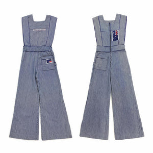 1970's Vintage Australian Environmentalist Flared Overalls