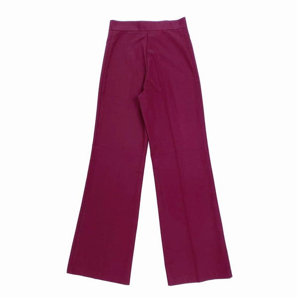 1970's Vintage Deadstock Maroon Flared Pants