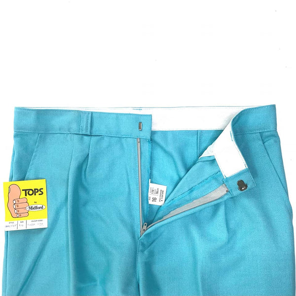 1970's Vintage Deadstock Sky Blue Trousers